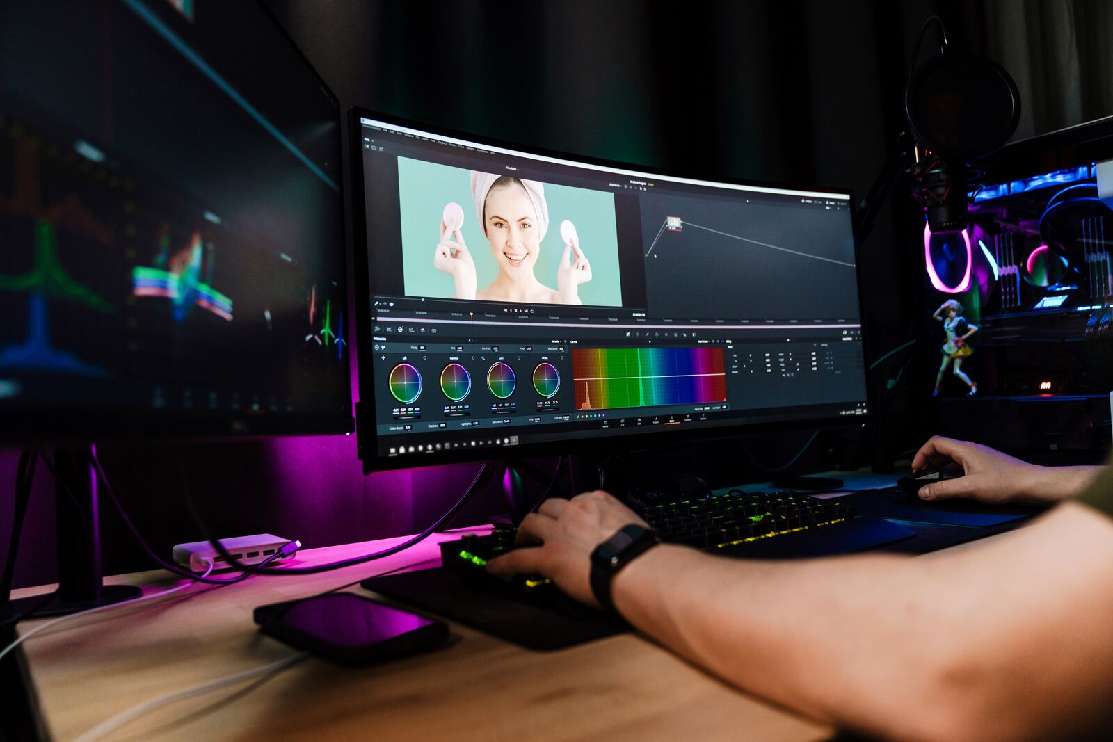 Video editing workstation